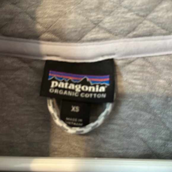 Patagonia Quilted Cotton Snap Sweatshirt. XS - Picture 3 of 4